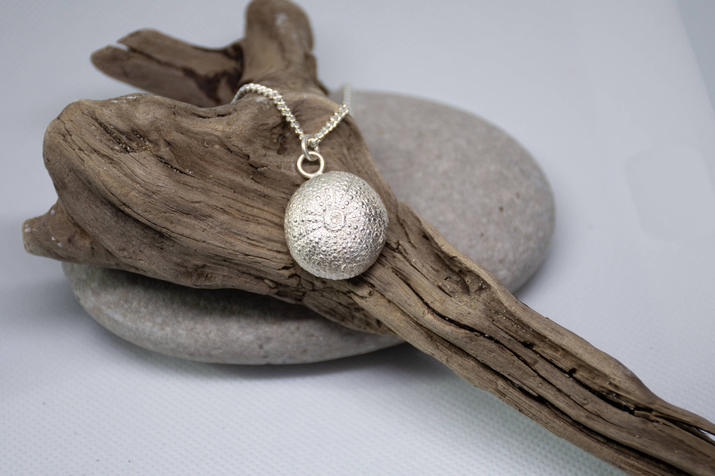 Sea Salt & Silver - Urchin Necklace - PMA Store at the Portland Museum of Art, Maine