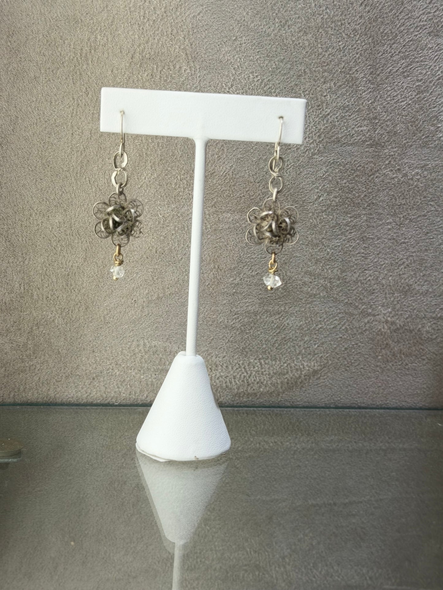 FLORA FILIGREE EARRINGS - PMA Store at the Portland Museum of Art, Maine