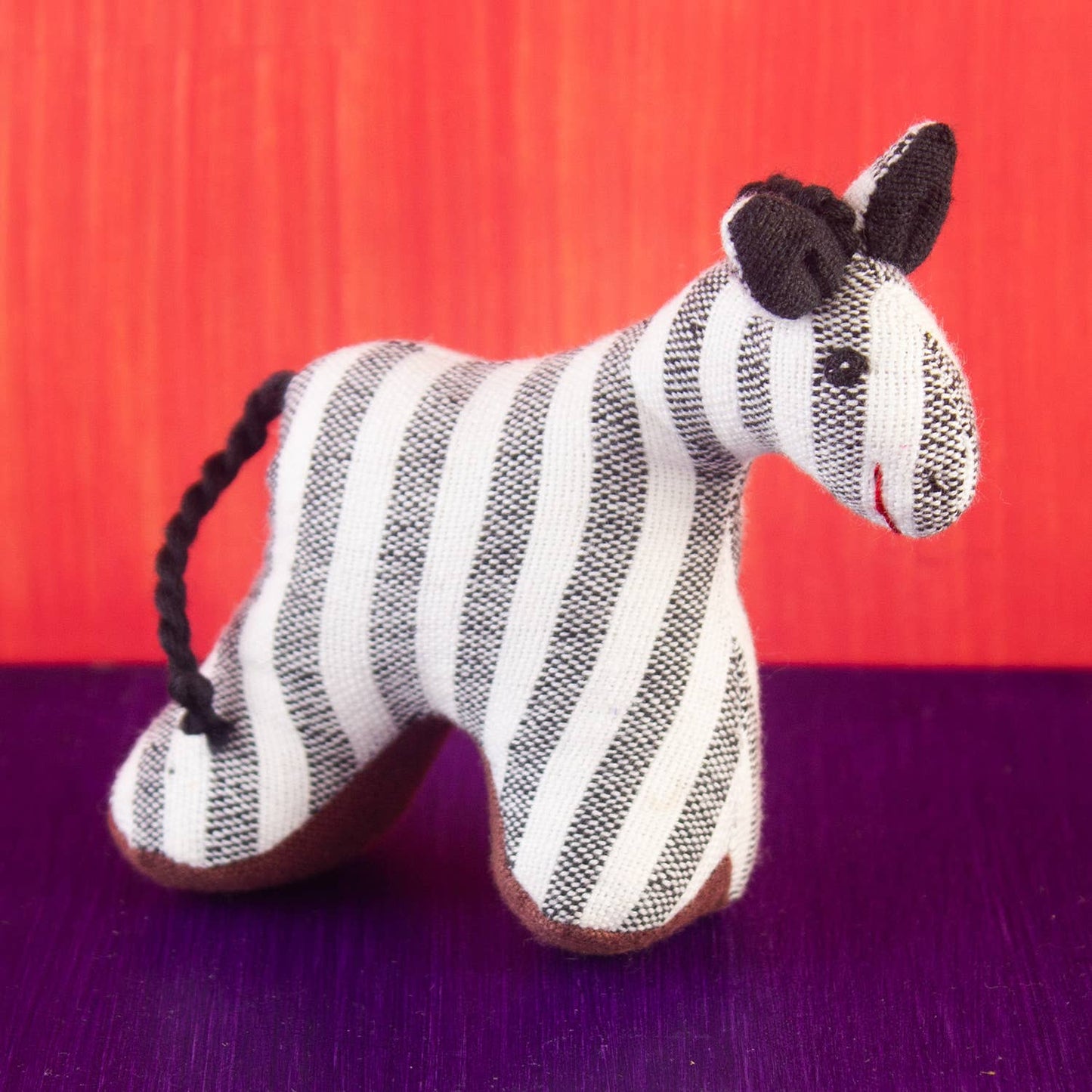 Organic Cotton Little Critters - Zebra: Default Title - PMA Store at the Portland Museum of Art, Maine