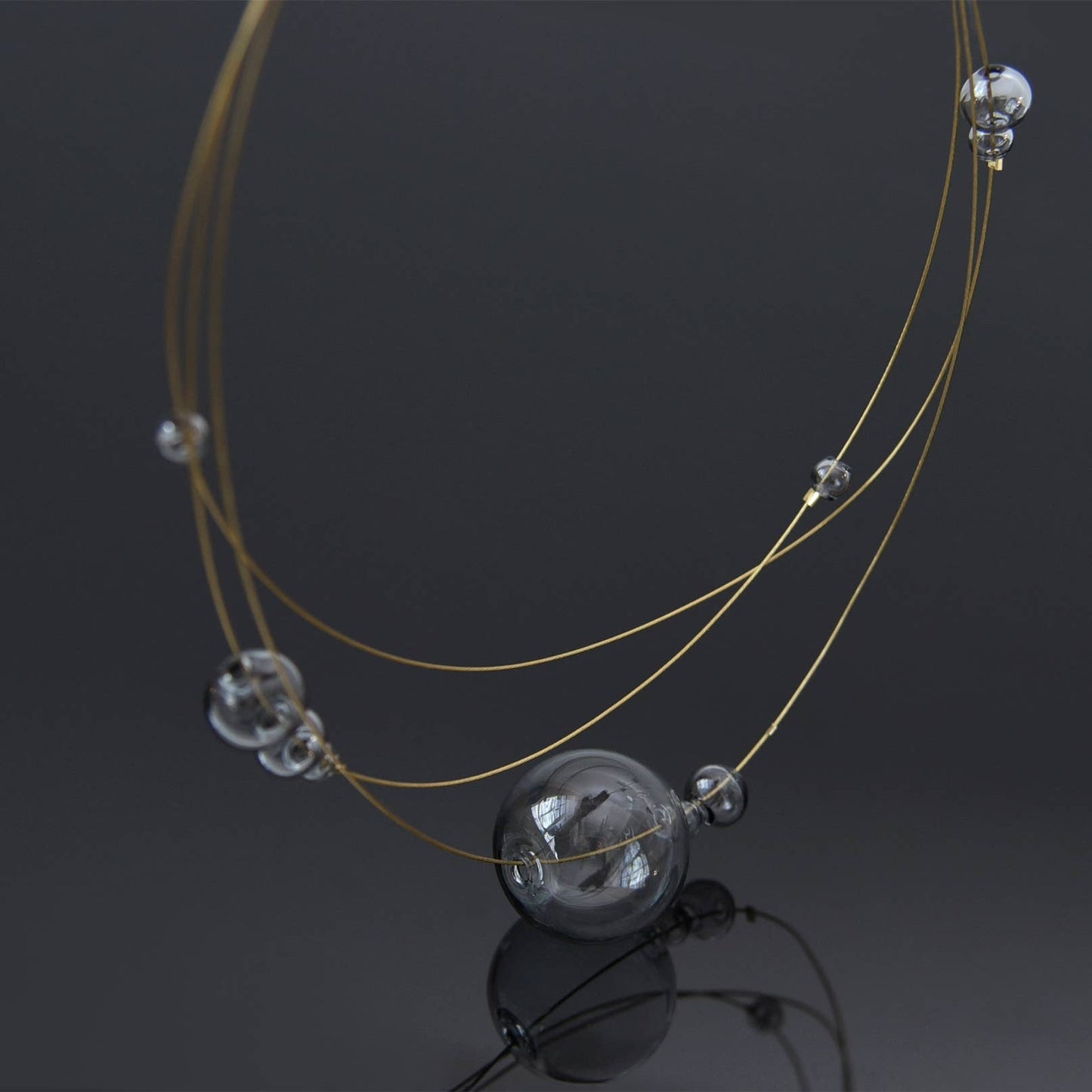 Pursuits - Cumulus Necklace: Silver Aqua