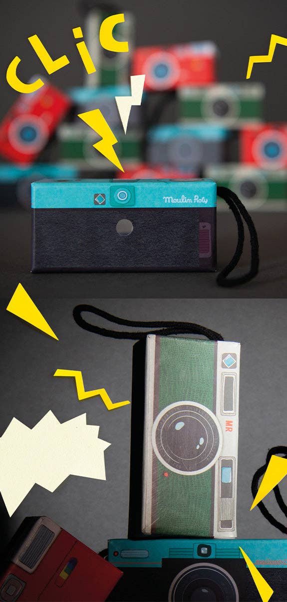 Display box of 12 asstd Spy Cameras - Recreational Toy - Moulin Roty