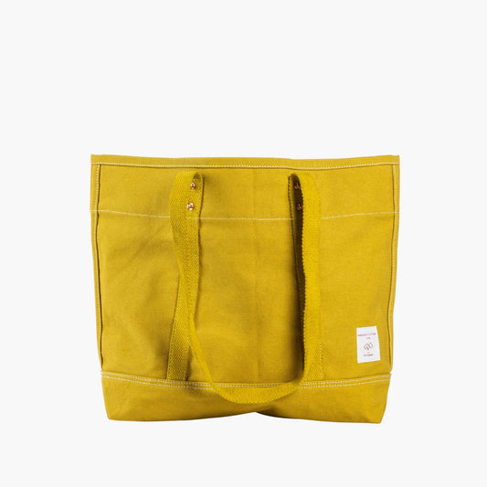 IMMODEST COTTON - Small East West Tote | Chartreuse - PMA Store at the Portland Museum of Art, Maine