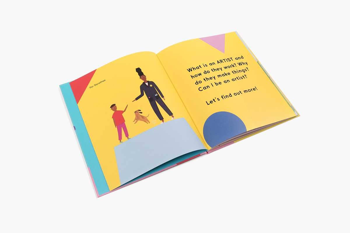 Simon & Schuster - I Am an Artist (Books for Kids, Art for Kids, Art Book) by Doro Globus: Hardcover; 40 pages / English - PMA Store at the Portland Museum of Art, Maine