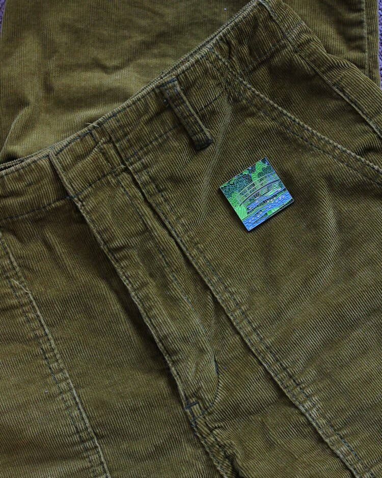 Pin Museum - Water Lilies and Japanese Bridge • Enamel Pin - PMA Store at the Portland Museum of Art, Maine