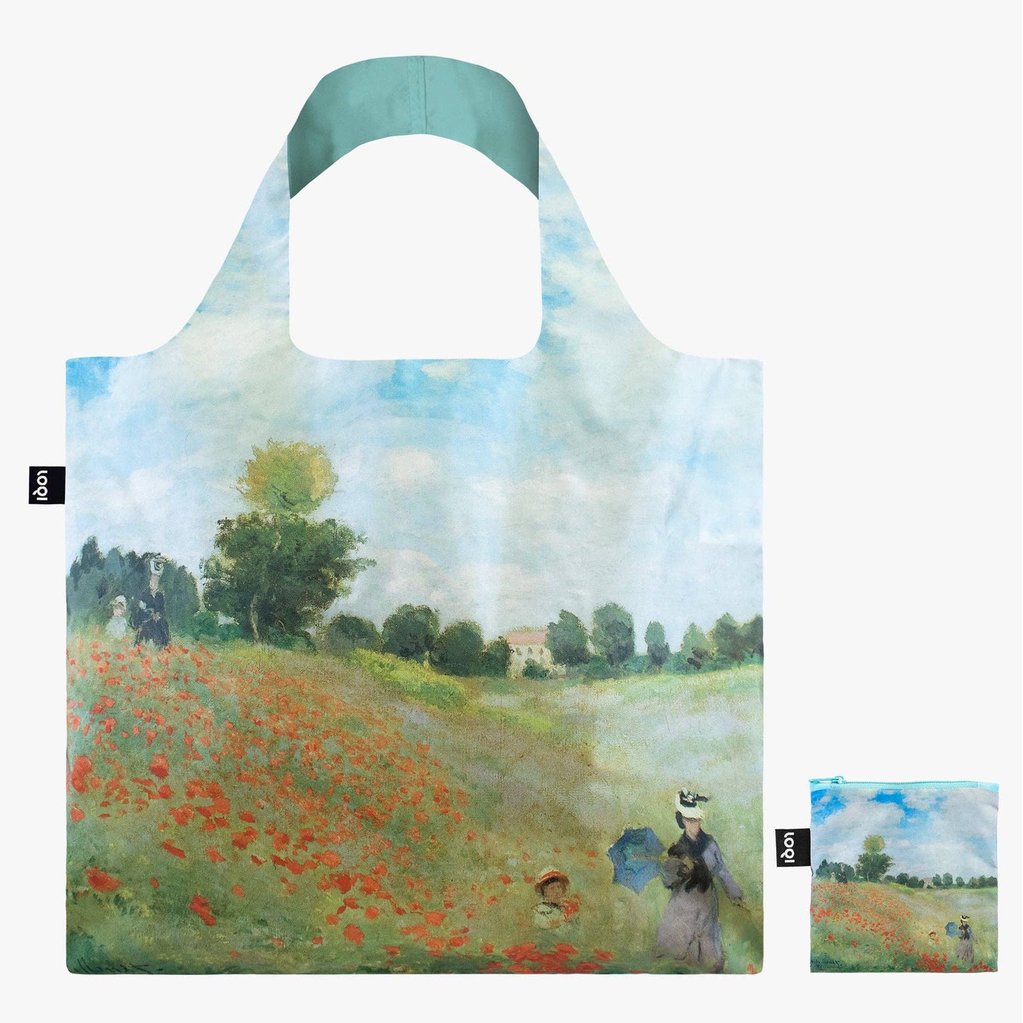 CLAUDE MONET Wild Poppies Recycled Bag - PMA Store at the Portland Museum of Art, Maine