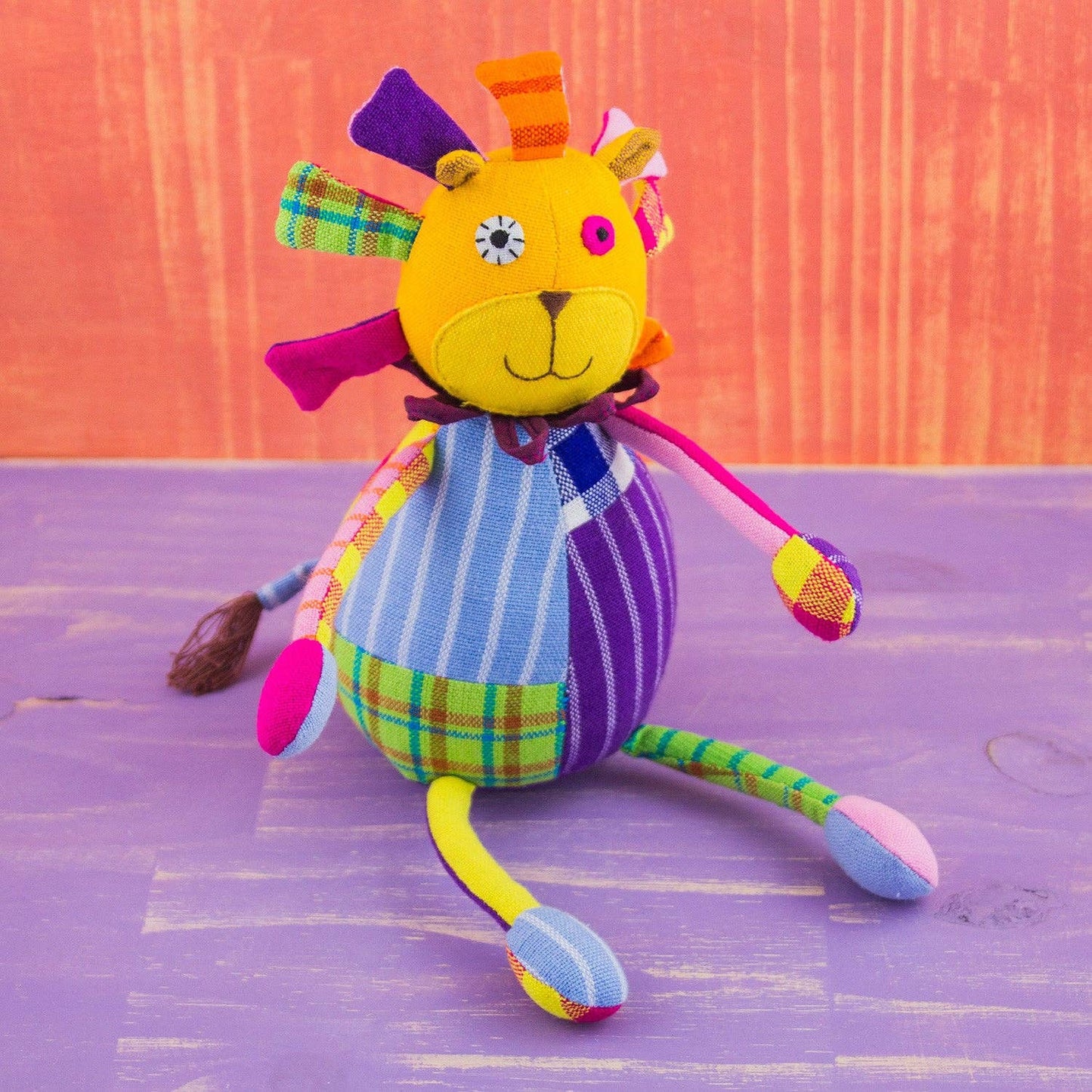 Patchwork Doll Lion - PMA Store at the Portland Museum of Art, Maine