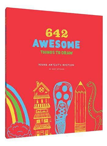 Chronicle Books - 642 Awesome Things to Draw: Young Artist's Edition - PMA Store at the Portland Museum of Art, Maine