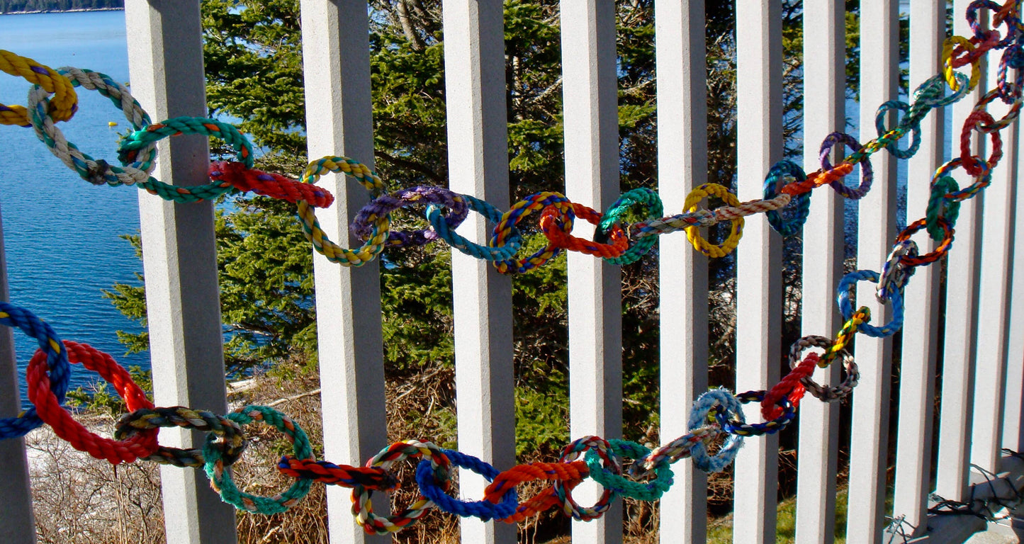 Maine Coast Rope Rugs - Recycled Rope Garland