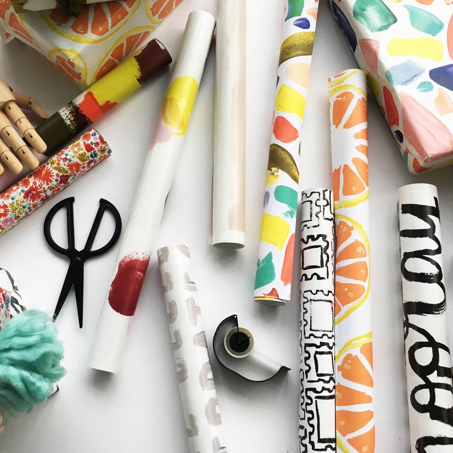 Brushstroke Wrap: Roll of 2 Sheets - PMA Store at the Portland Museum of Art, Maine