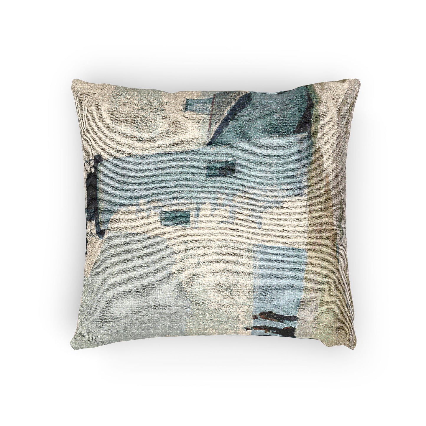 Pemaquid Light Edward Hopper Woven Pillow - PMA Store at the Portland Museum of Art, Maine