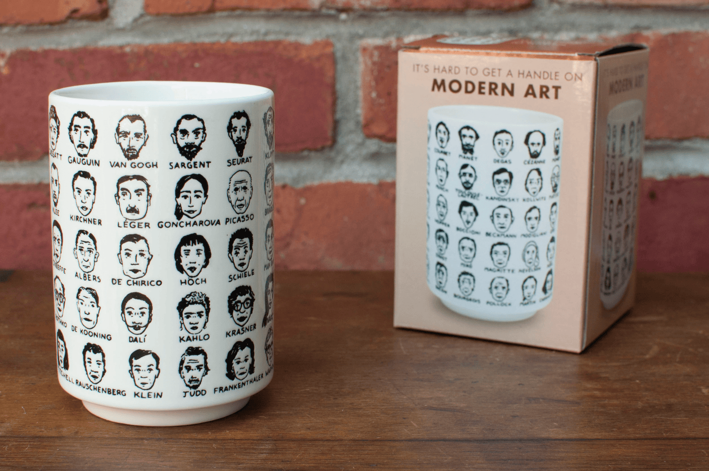 Unemployed Philosophers Guild - Modern Artists Coffee Mug - PMA Store at the Portland Museum of Art, Maine
