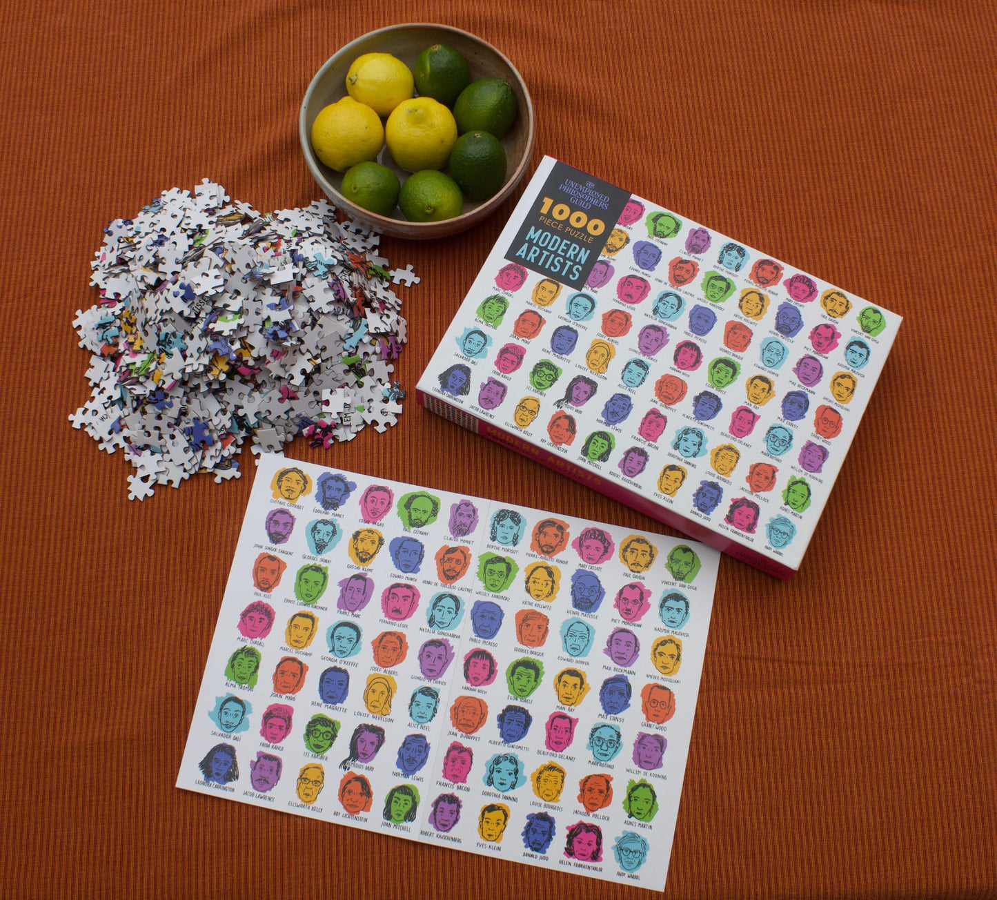 Modern Artists Jigsaw Puzzle - PMA Store at the Portland Museum of Art, Maine