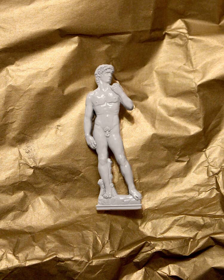 David • Enamel Pin - PMA Store at the Portland Museum of Art, Maine