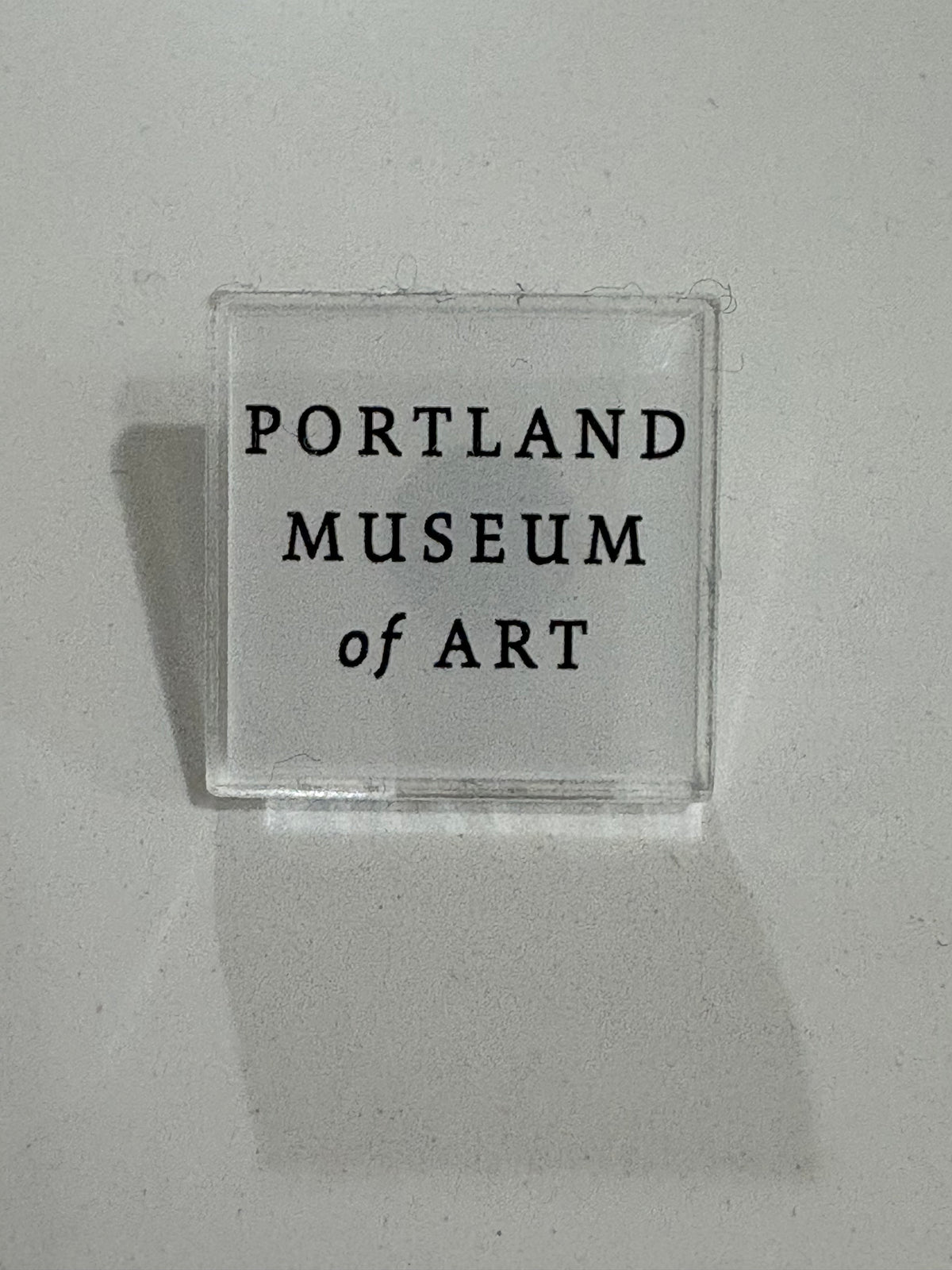PMA Acrylic Wordmark Pin