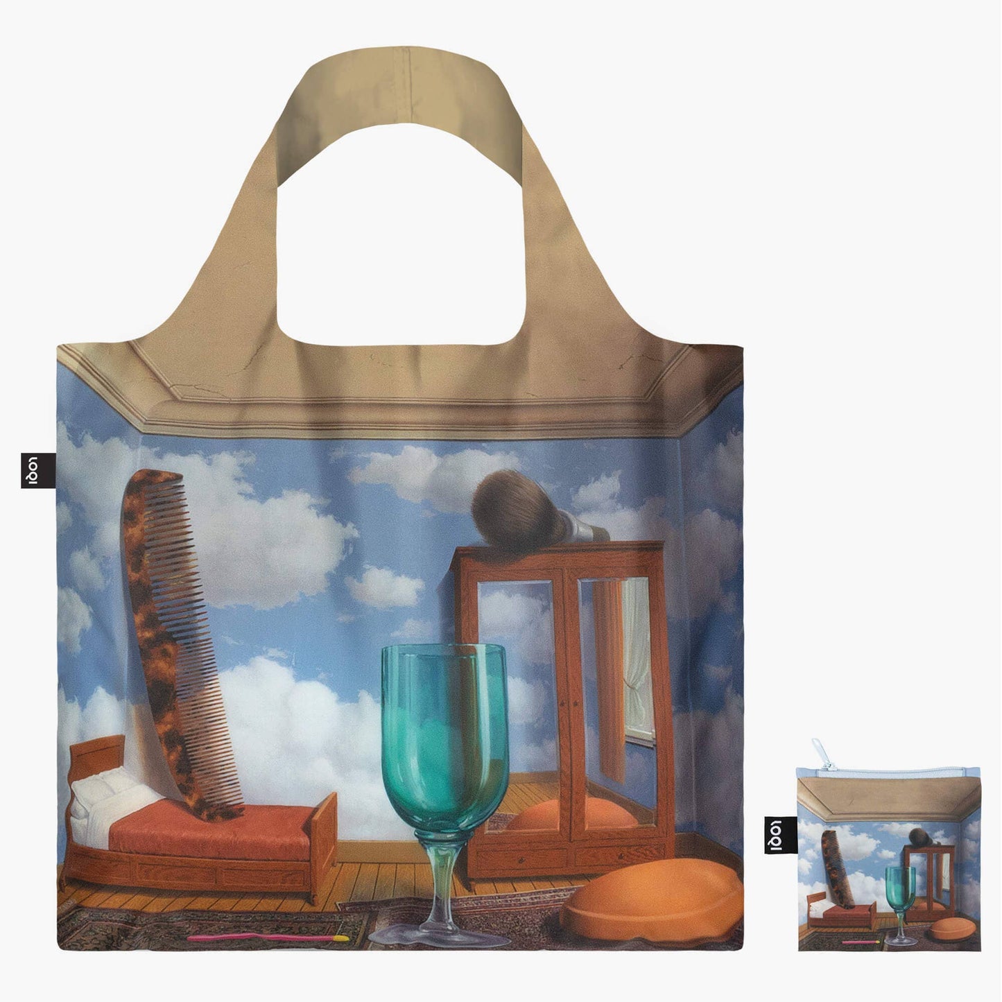 LOQI LLC - RENE MAGRITTE Personal Values Bag - PMA Store at the Portland Museum of Art, Maine