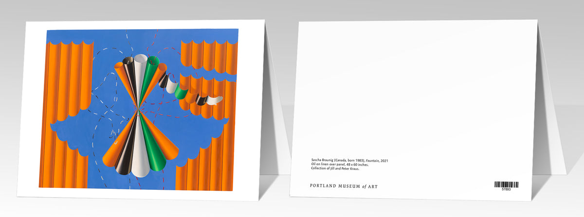Fountain by Sascha Braunig 5x7 Notecard