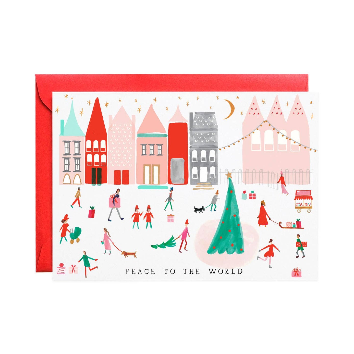 Peace to the Whole World - Holiday Greeting Card: Notecards - PMA Store at the Portland Museum of Art, Maine