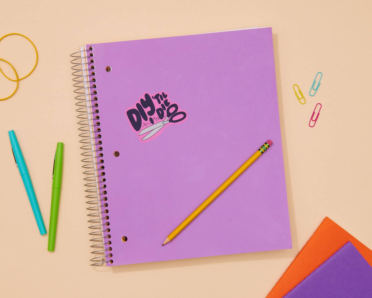 DIY Till I Die Vinyl Sticker - Made in USA - Crafty - Cozy - PMA Store at the Portland Museum of Art, Maine