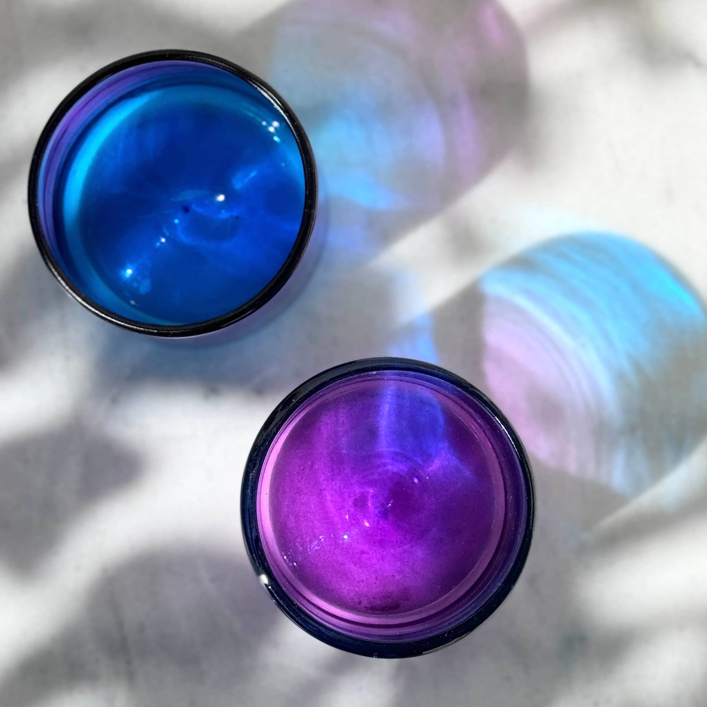 Hand Blown Wine Cocktail Glass - Rosazul - 2 sizes: Large - PMA Store at the Portland Museum of Art, Maine