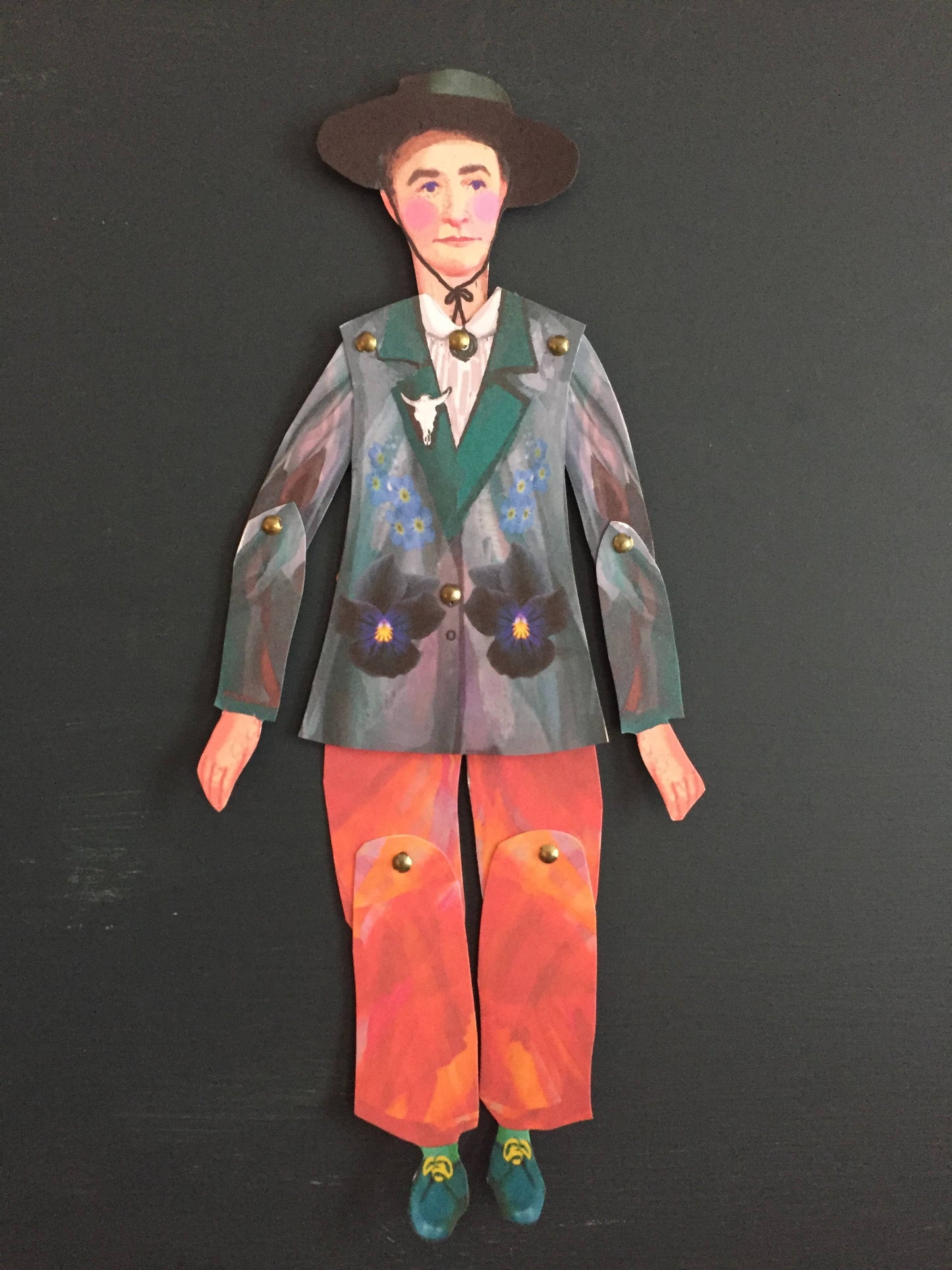 O'keeffe Cut and Make Puppet - PMA Store at the Portland Museum of Art, Maine