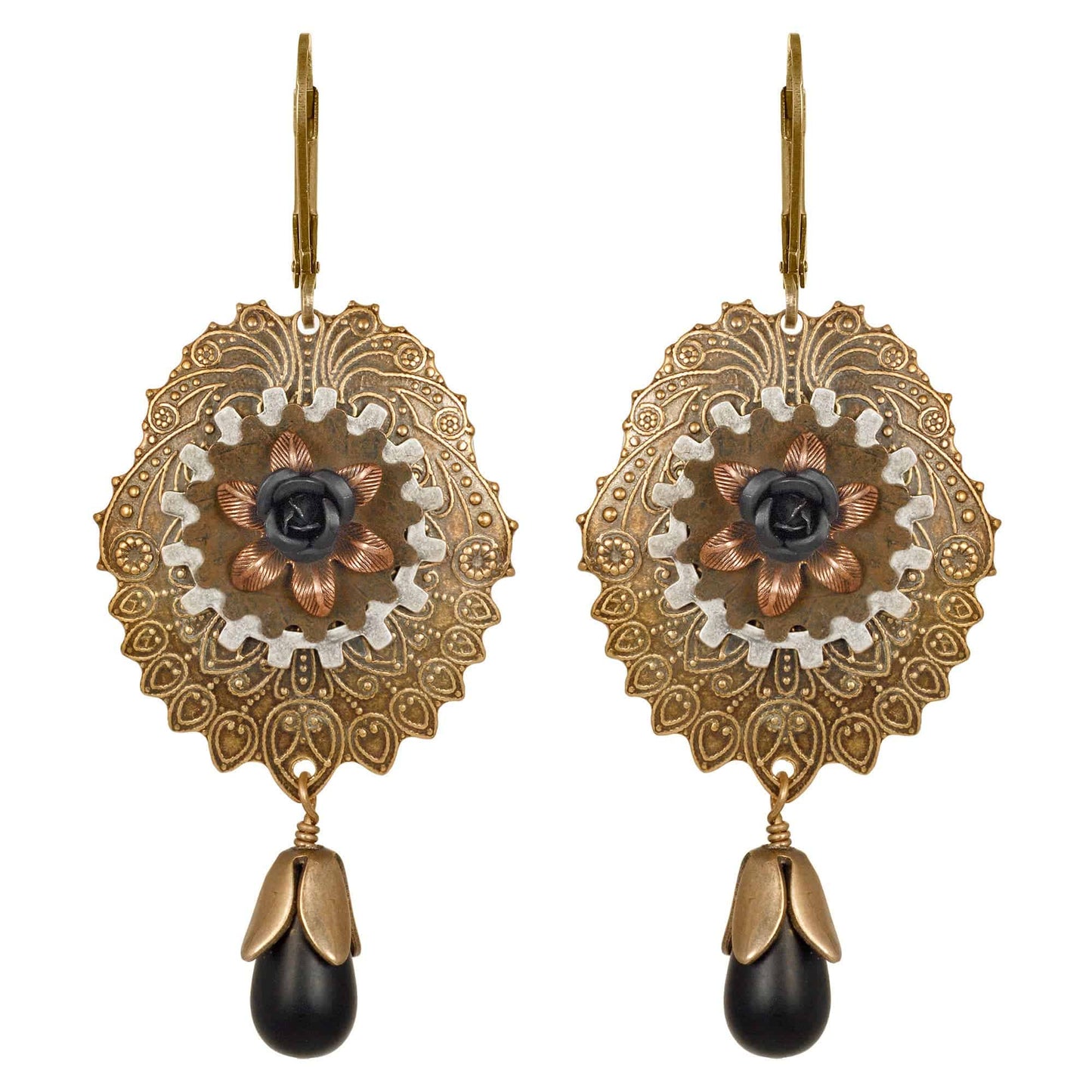 NoMonet - Steampunk: Eowyn Rohan Steampunk Earrings - PMA Store at the Portland Museum of Art, Maine