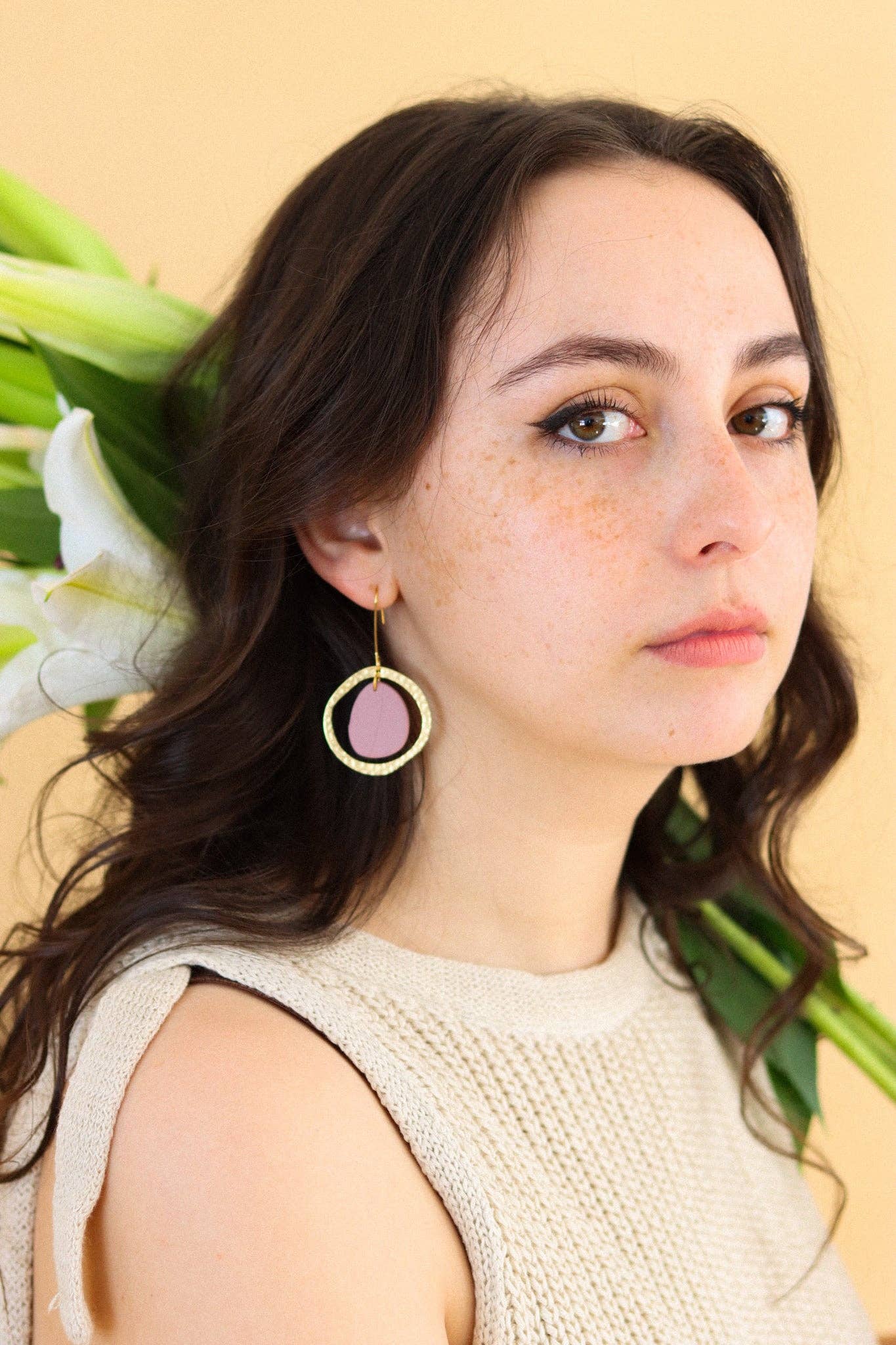 OLIVIA EARRING: Green Tea - PMA Store at the Portland Museum of Art, Maine