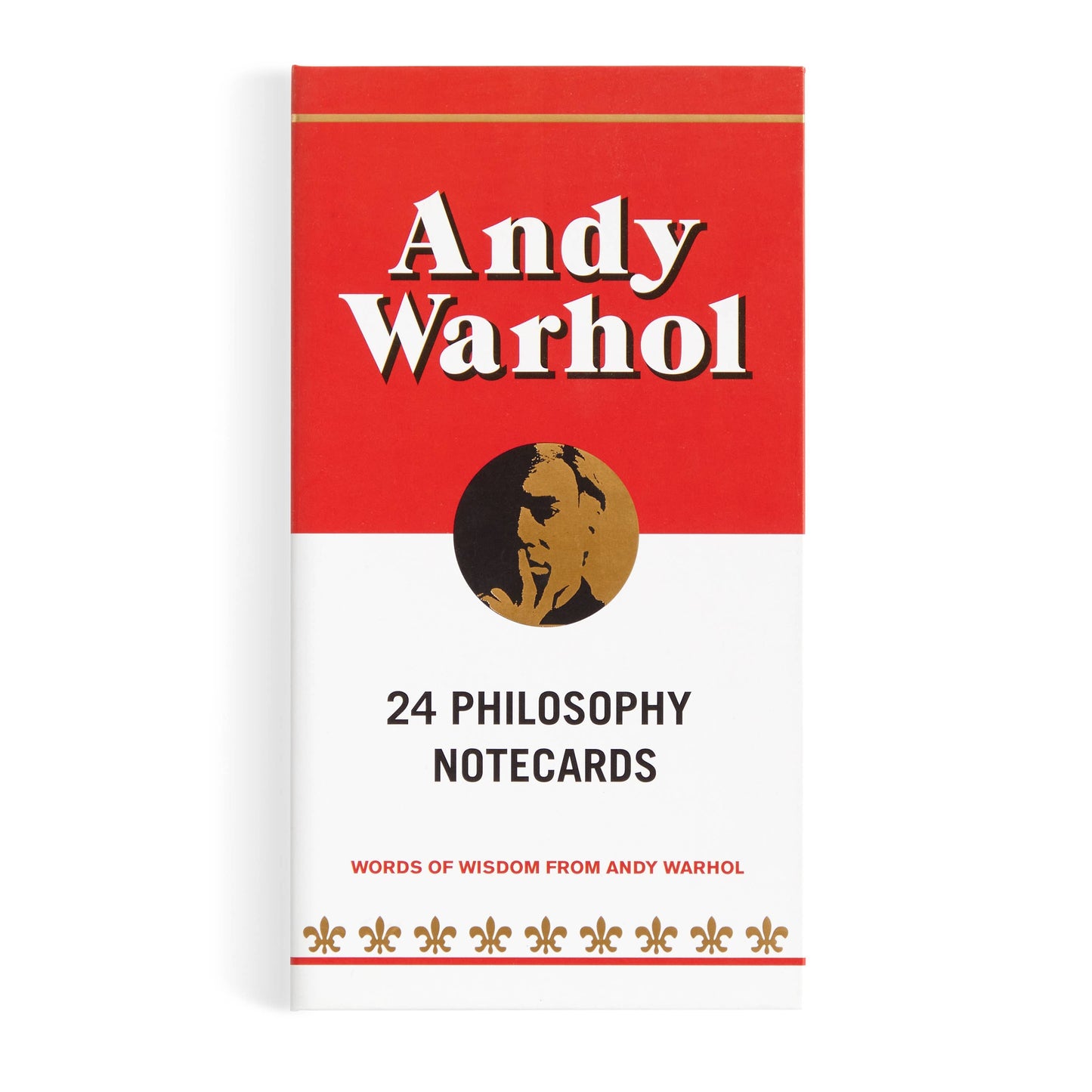 Chronicle Books - Andy Warhol Philosophy Correspondence Cards - PMA Store at the Portland Museum of Art, Maine