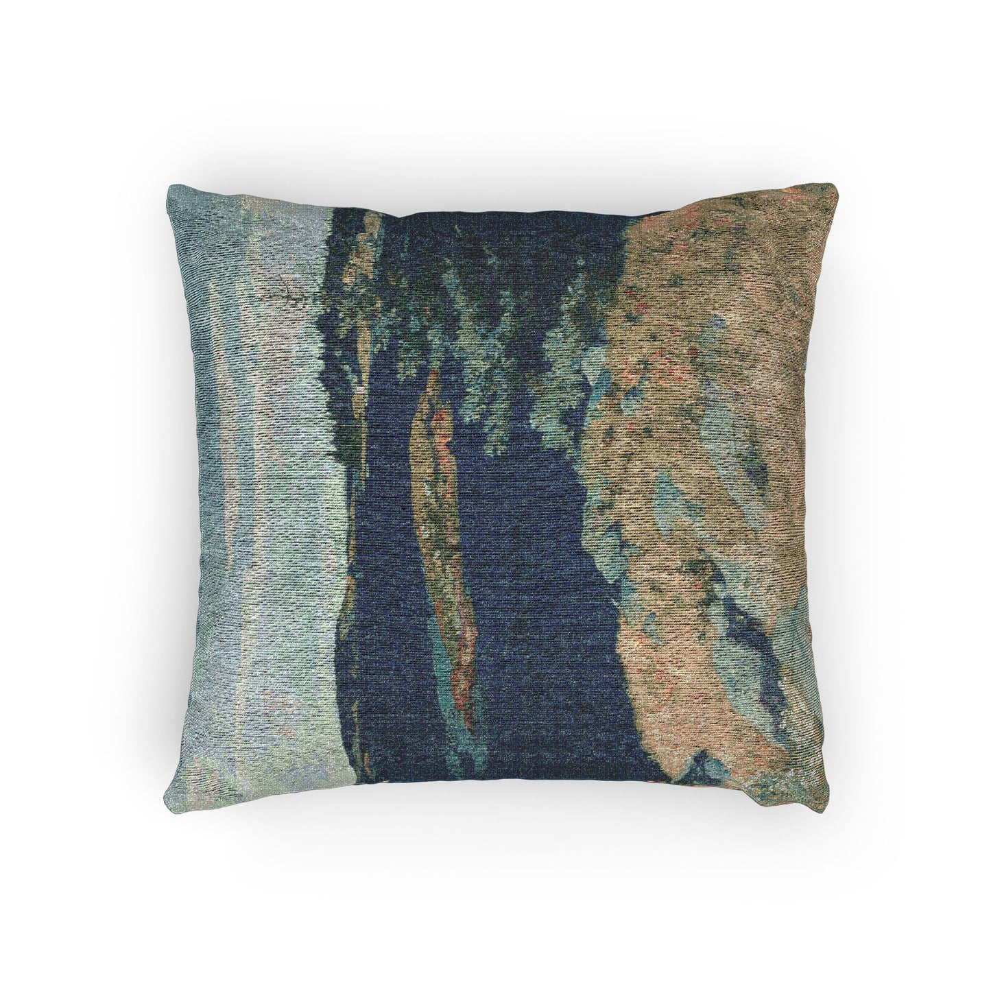 Georges Islands, Penobscot Bay, Maine by NC Wyeth Artistic Woven Pillow - PMA Store at the Portland Museum of Art, Maine