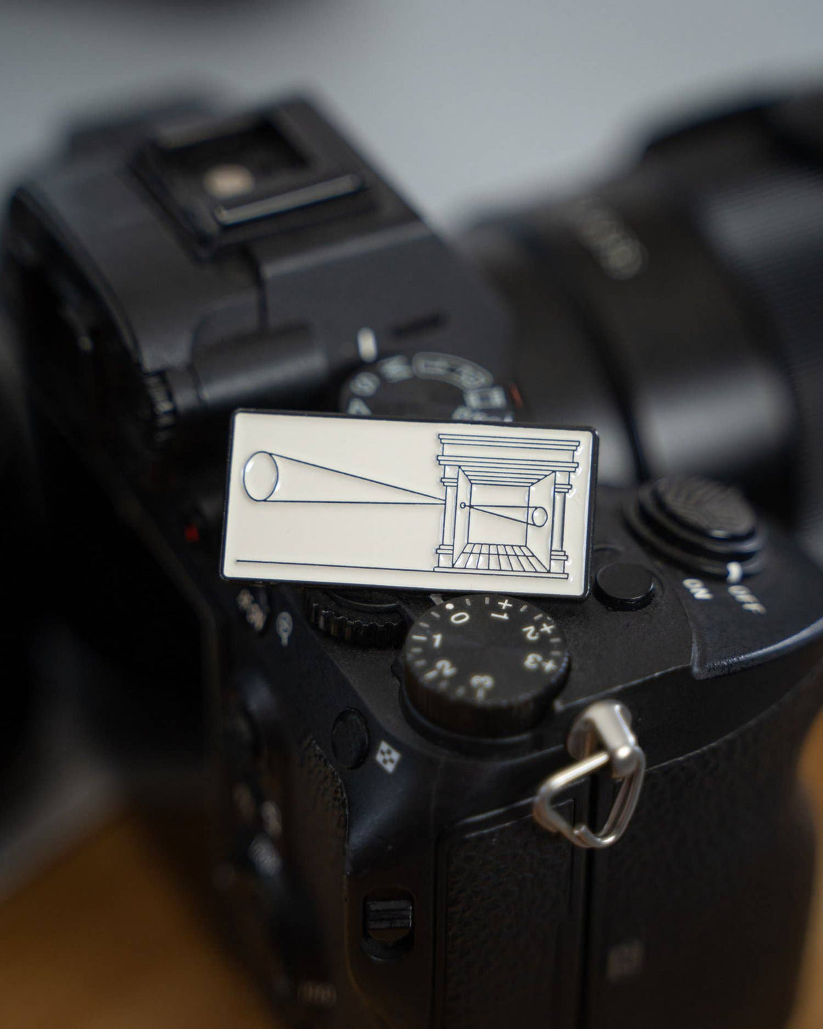 Pin Museum - Camera Obscura • Enamel Pin
