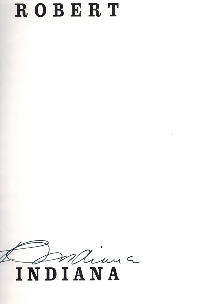 Robert Indiana cover image