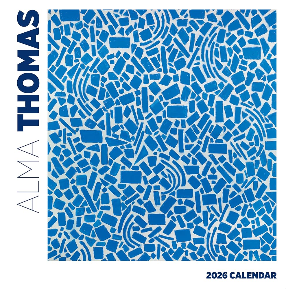 Wall Calendar 2026, Alma Thomas Art, 12 Months, Large Grid Design Featuring 12 Artworks cover image