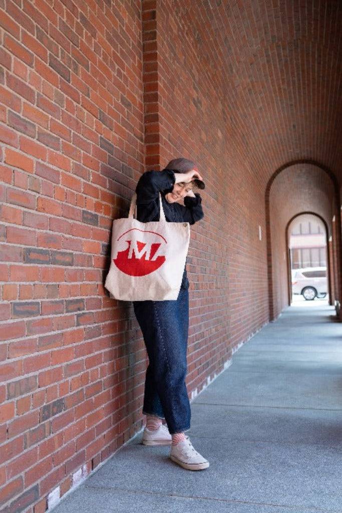 PMA Logo Tote 2023 - PMA Store at the Portland Museum of Art, Maine