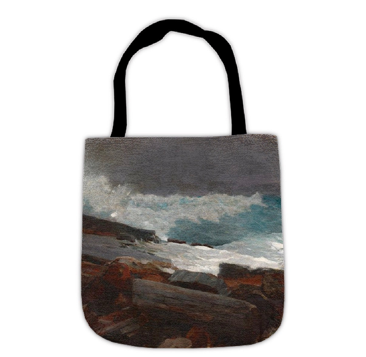 Weatherbeaten by Winslow Homer Woven Tote