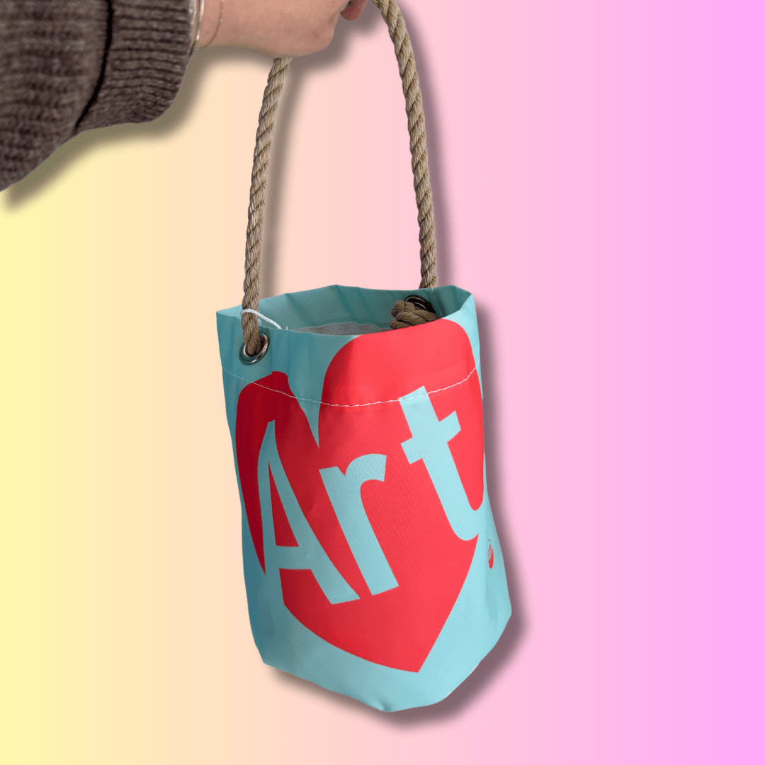 Art is the Heart Bucket Bag - PMA Store at the Portland Museum of Art, Maine