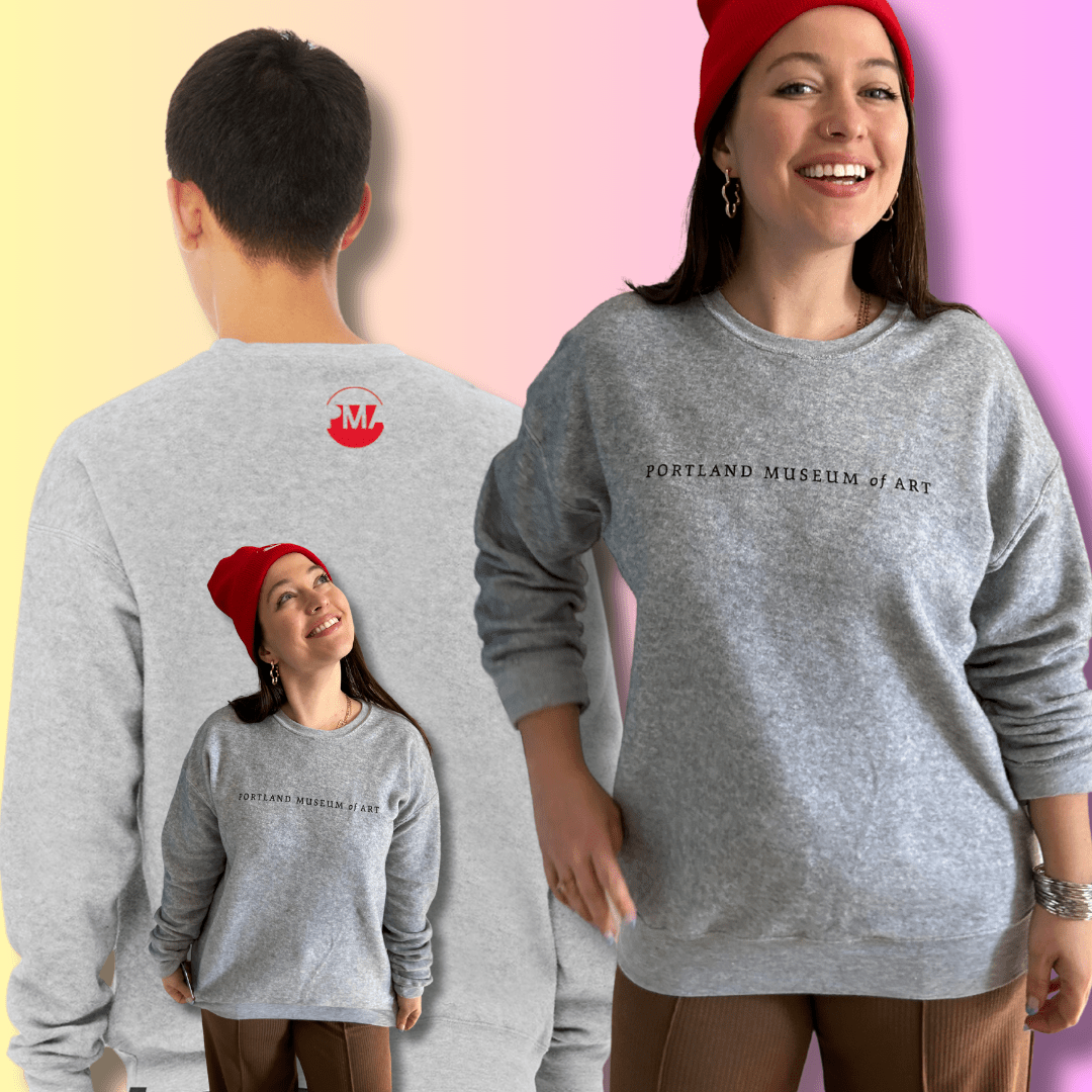 Logo Sweatshirt 2023 - PMA Store at the Portland Museum of Art, Maine