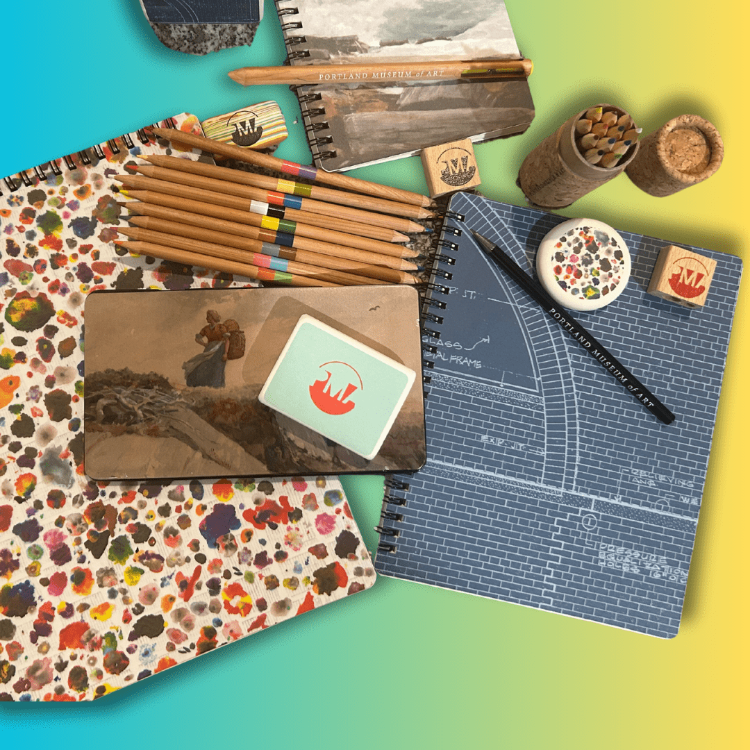 Medium Blueprint Notebook 6.75 x 8.5 - PMA Store at the Portland Museum of Art, Maine