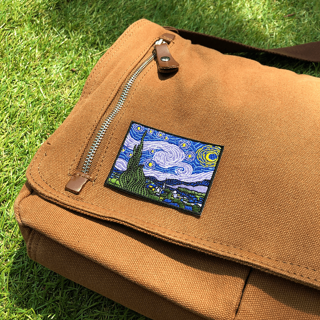 Today is Art Day - Patch - Starry Night - Van Gogh - PMA Store at the Portland Museum of Art, Maine