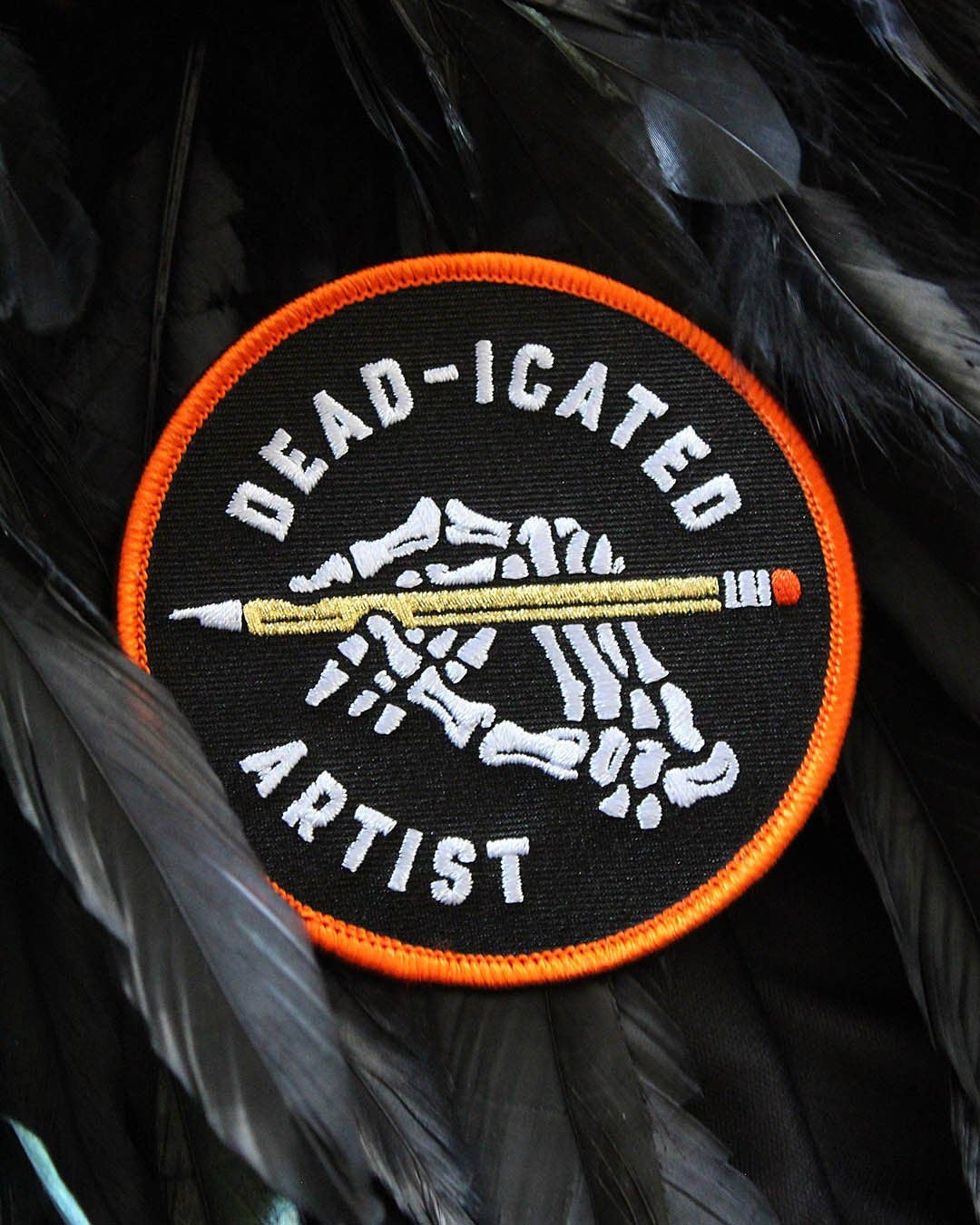 Dead-icated Artist • Patch - PMA Store at the Portland Museum of Art, Maine