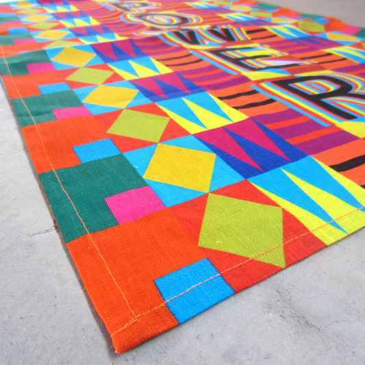 Third Drawer Down USA - Power Tea Towel x Jeffrey Gibson - PMA Store at the Portland Museum of Art, Maine