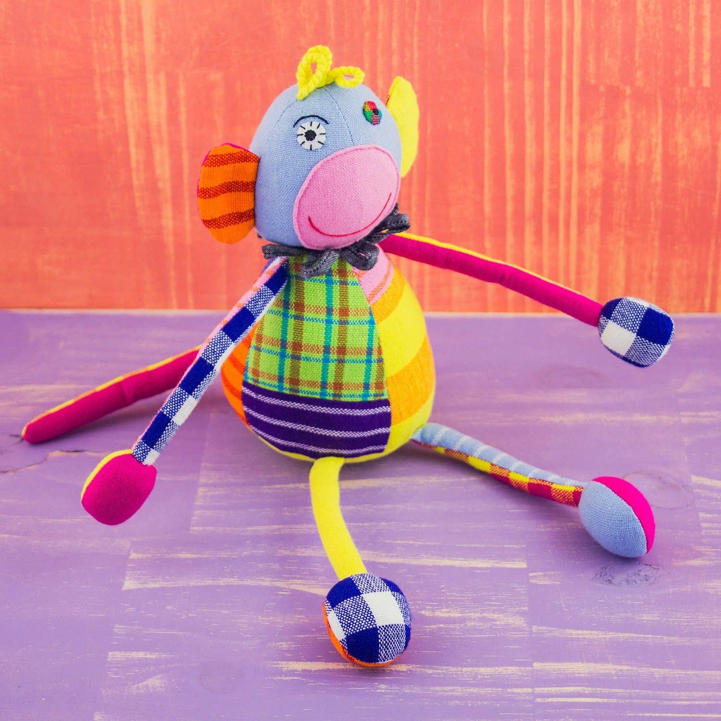 Patchwork Doll Monkey: Default Title - PMA Store at the Portland Museum of Art, Maine