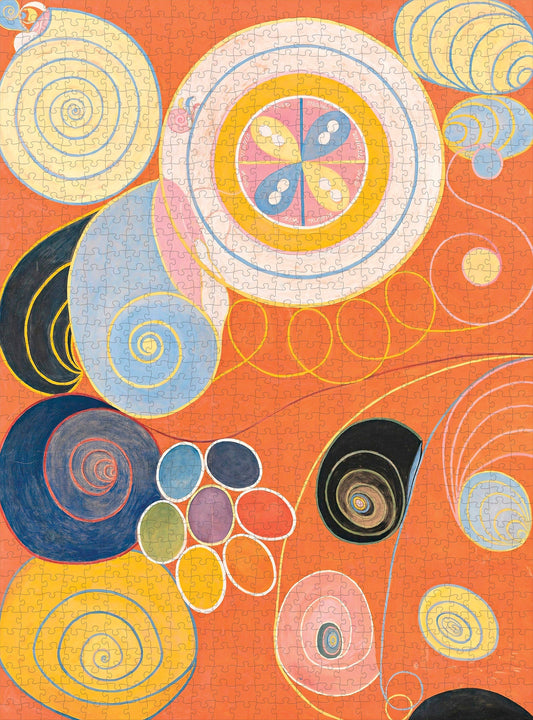Pomegranate - Hilma af Klint: No. 3, Youth 1000-Piece Jigsaw Puzzle - PMA Store at the Portland Museum of Art, Maine
