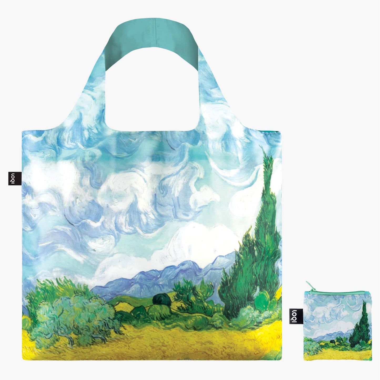 VINCENT VAN GOGH A Wheat Field with Cypresses Recycled Bag - PMA Store at the Portland Museum of Art, Maine
