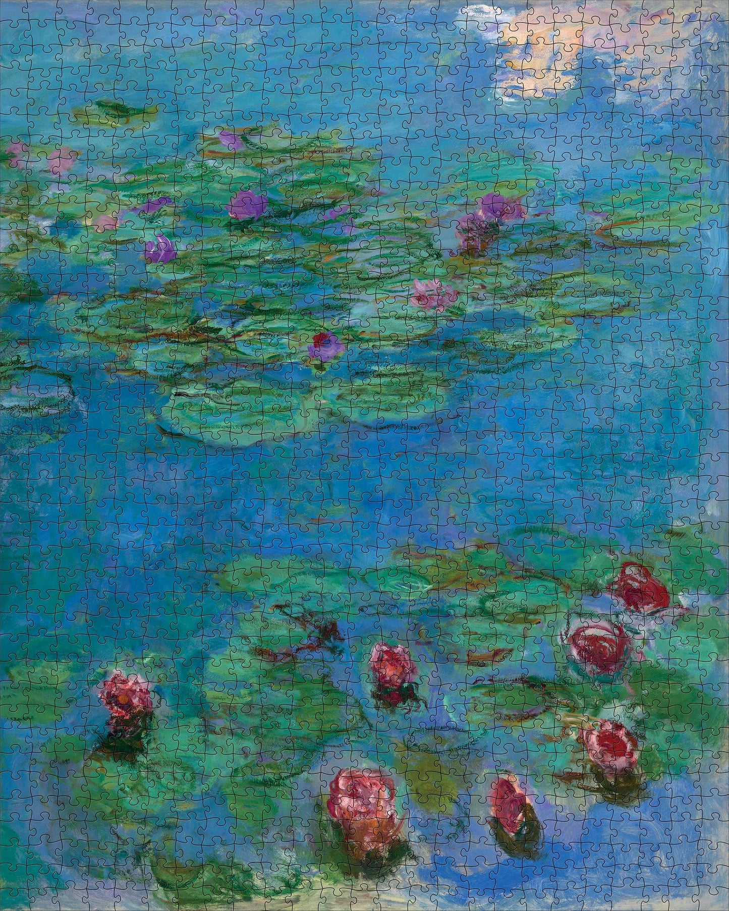 Pomegranate - Claude Monet: Water Lilies 1000-Piece Jigsaw Puzzle - PMA Store at the Portland Museum of Art, Maine