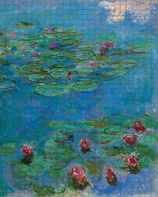 Pomegranate - Claude Monet: Water Lilies 1000-Piece Jigsaw Puzzle - PMA Store at the Portland Museum of Art, Maine