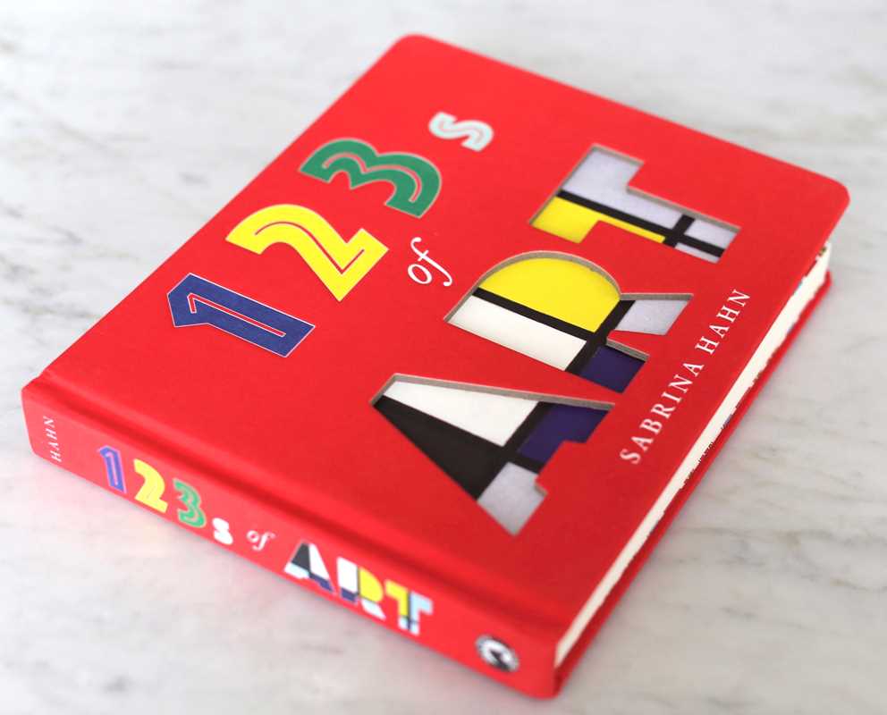 Simon & Schuster - 123s of Art by Sabrina Hahn: Board Books; 48 pages / English - PMA Store at the Portland Museum of Art, Maine