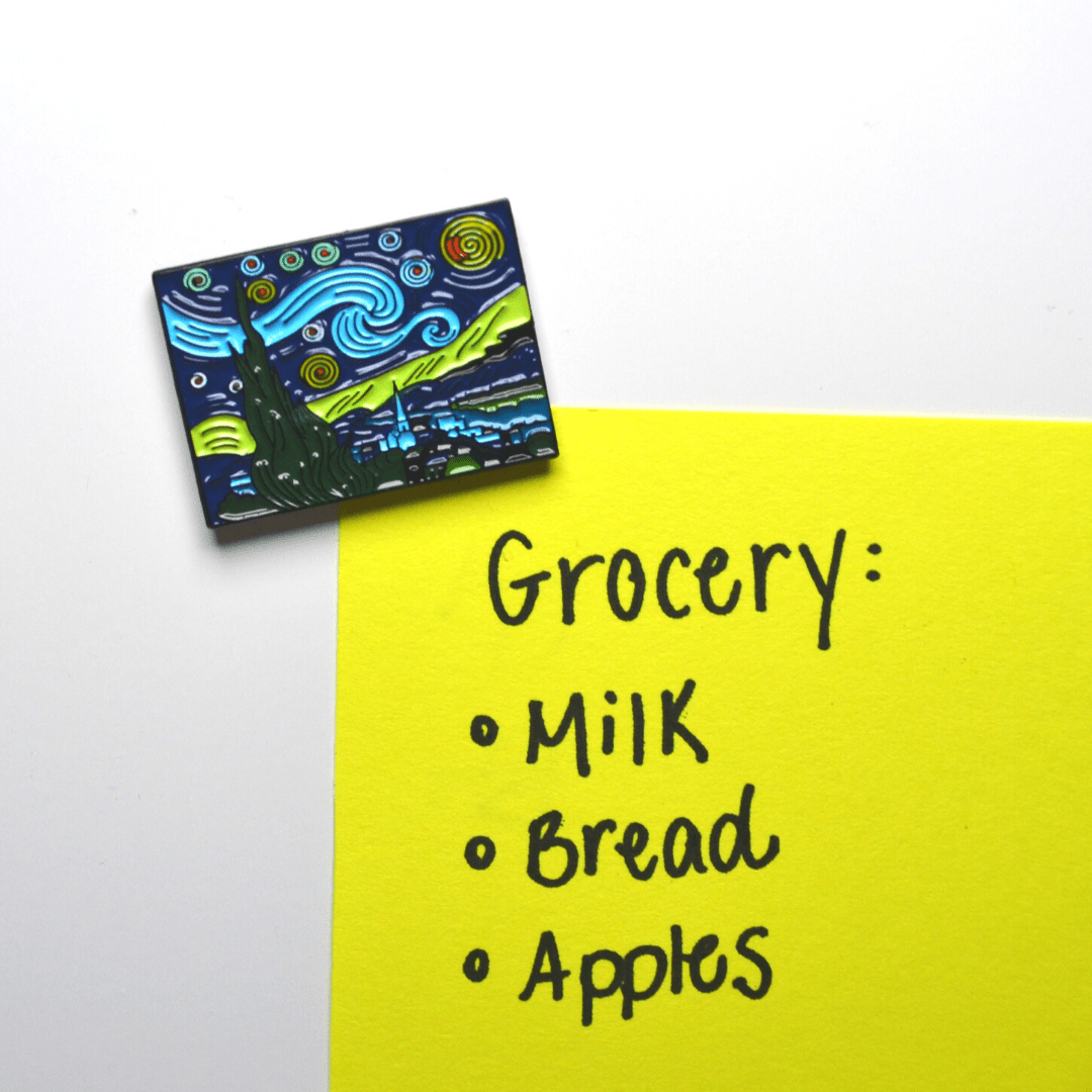 Today is Art Day - Magnet - Starry Night - Van Gogh - PMA Store at the Portland Museum of Art, Maine