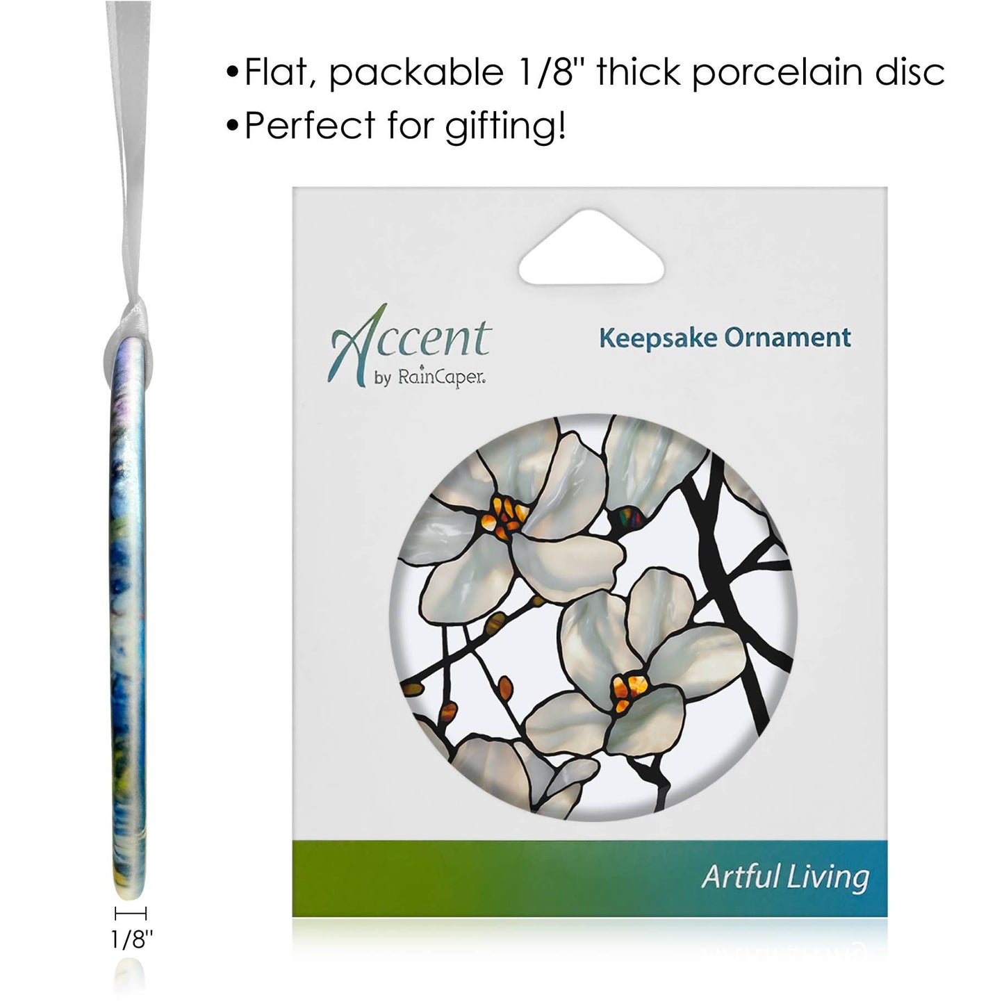 Tiffany "Magnolia" Keepsake Ornament - PMA Store at the Portland Museum of Art, Maine