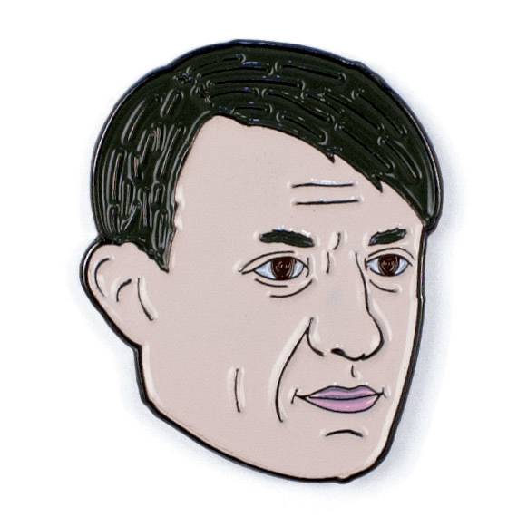 Unemployed Philosophers Guild - Picasso and Quote Enamel Pin Set - PMA Store at the Portland Museum of Art, Maine