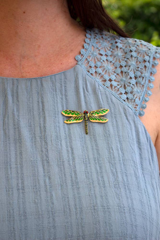 Dragonfly Brooch - PMA Store at the Portland Museum of Art, Maine