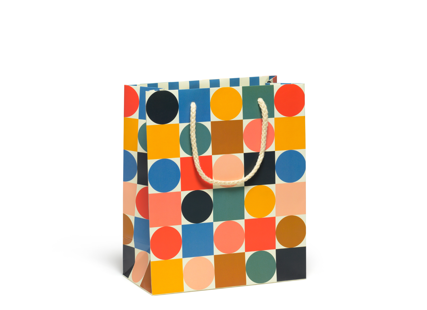 Circles and Squares gift bag - PMA Store at the Portland Museum of Art, Maine